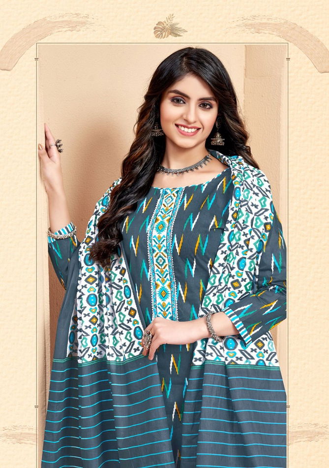 Suhana Vol 1 By Balaji Printed Cotton Churidar Dress Material Wholesalers In Delhi